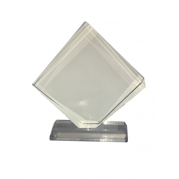 TIN CRYSTAL RHOMBUS 100X100X20MM